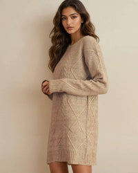 Indie & Co - Cable Knit Sweater Dress