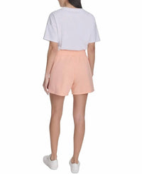 Calvin Klein - French Terry Smocked-waist Short