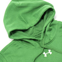 UNDER ARMOUR Men's Hustle Fleece Hoodie in team kelly green - men's shirt - view 4