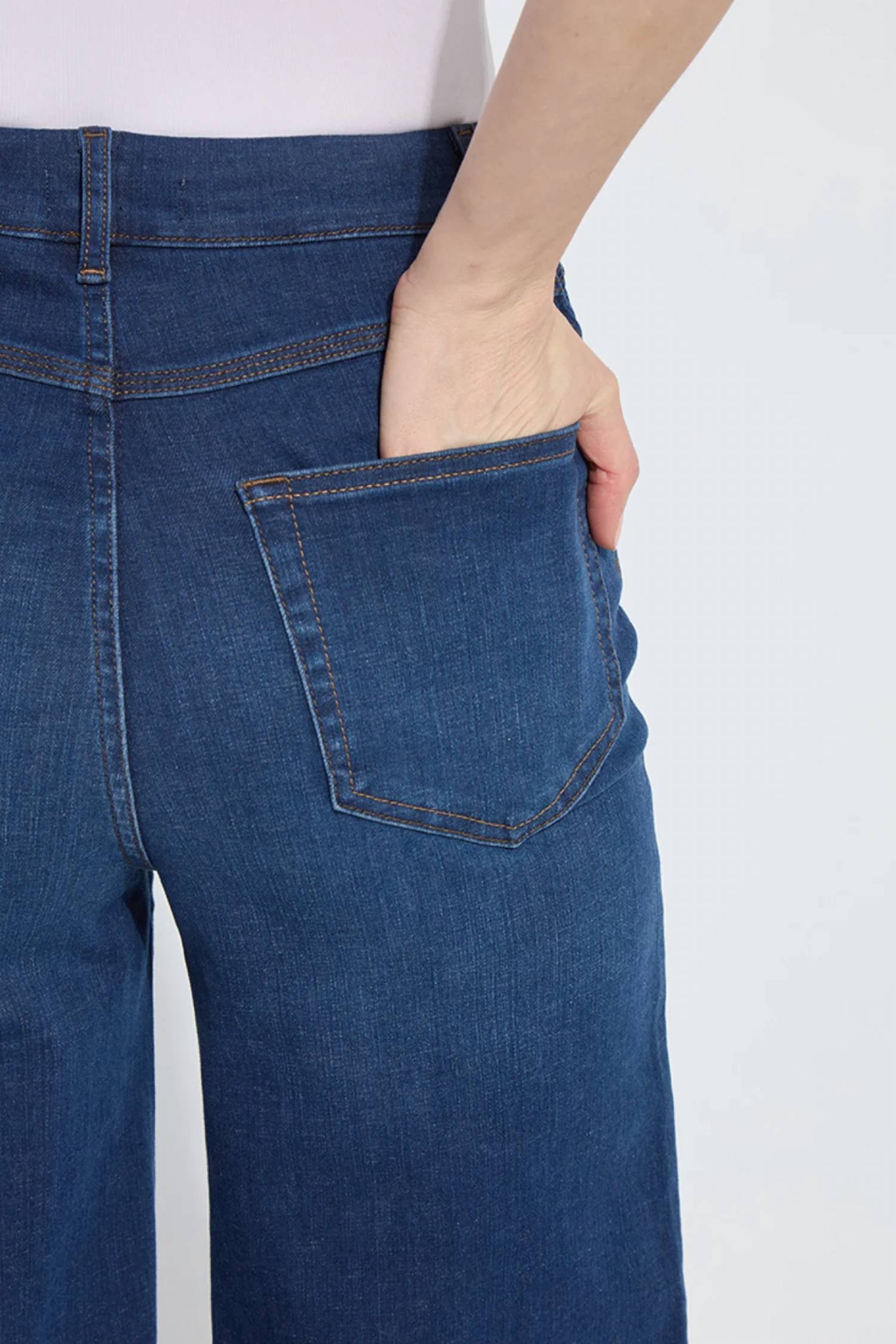 Lysse - Sylvie Wide Leg Premium Denim Jeans