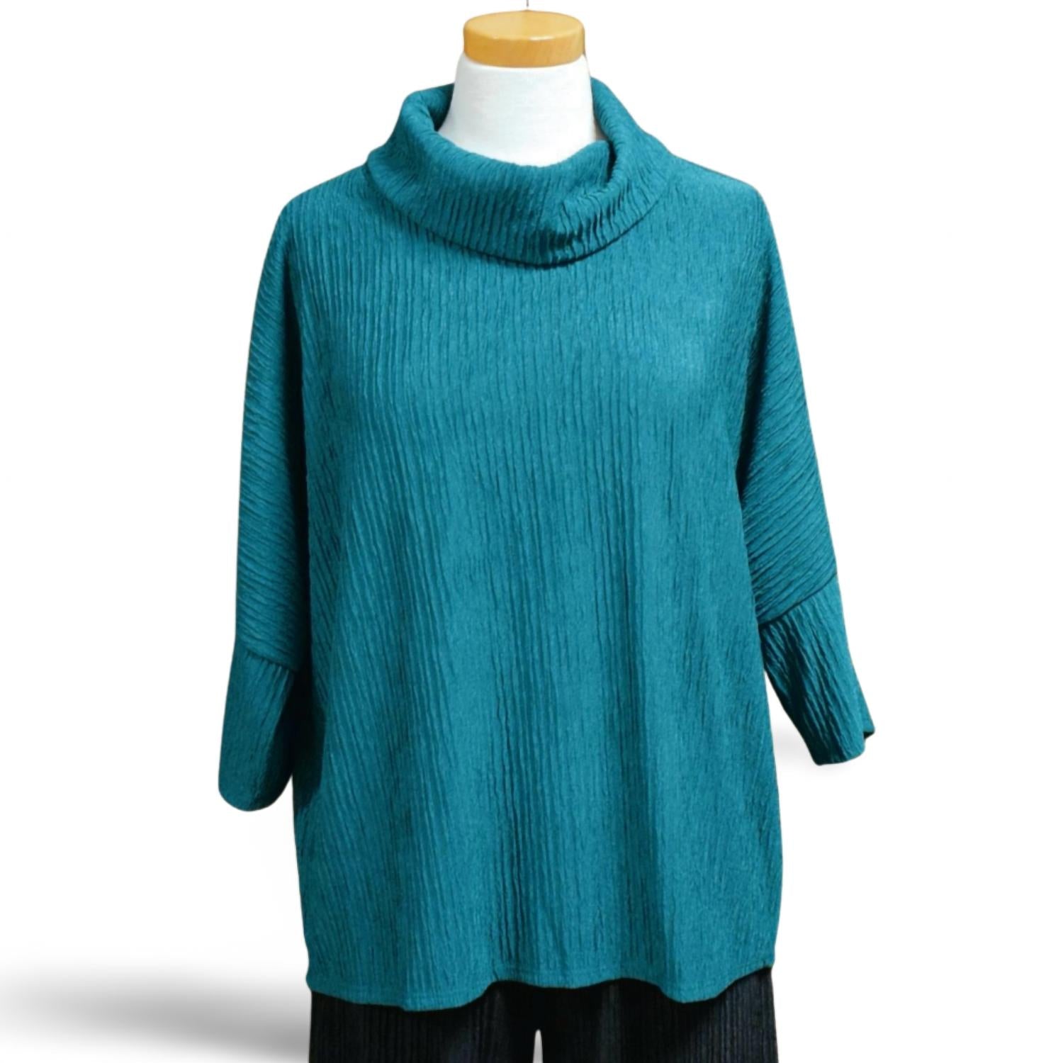 Inoah - Women's Cowl Neck Top