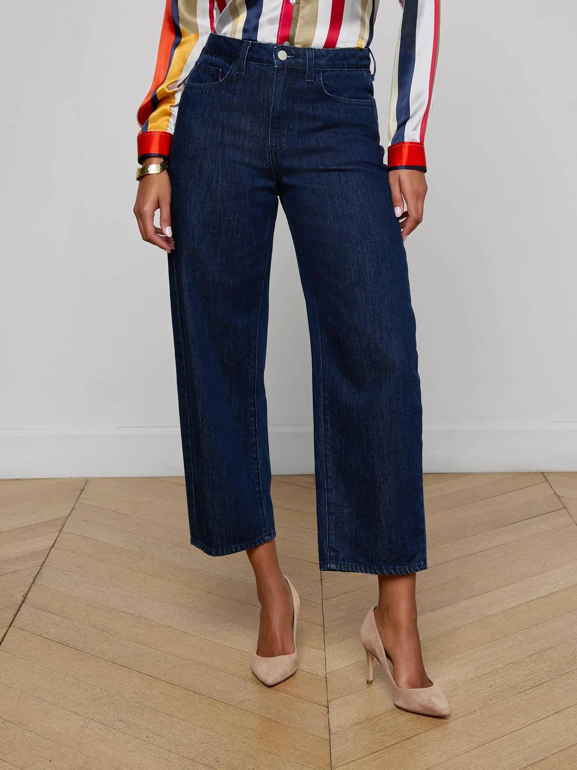 L'Agence - Mallis Bow Leg Jean