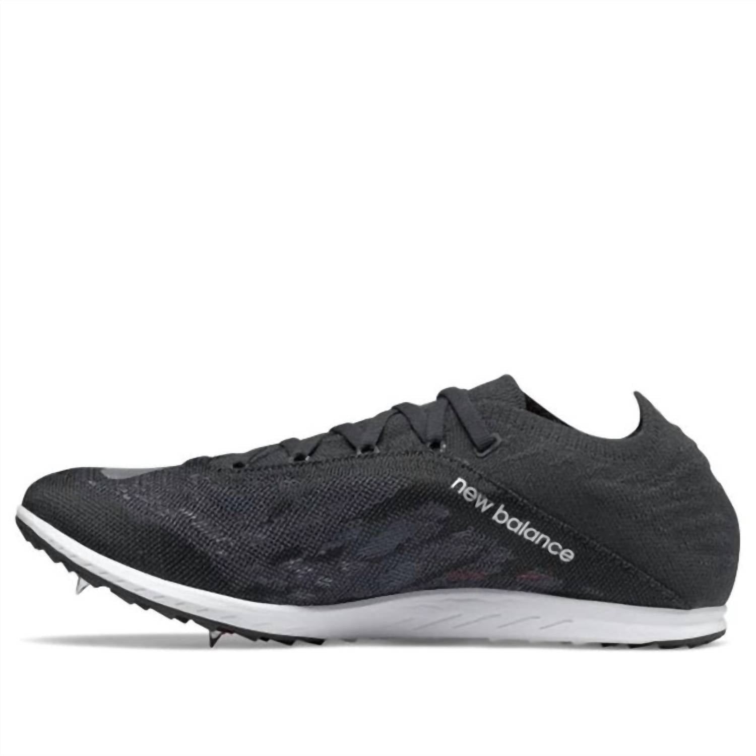 New Balance Men's Series V5 Track Spike Shoes in black silver - men's shoe