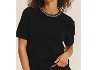 Velvet By Graham & Spencer - Briana Short Sleeve Sweater