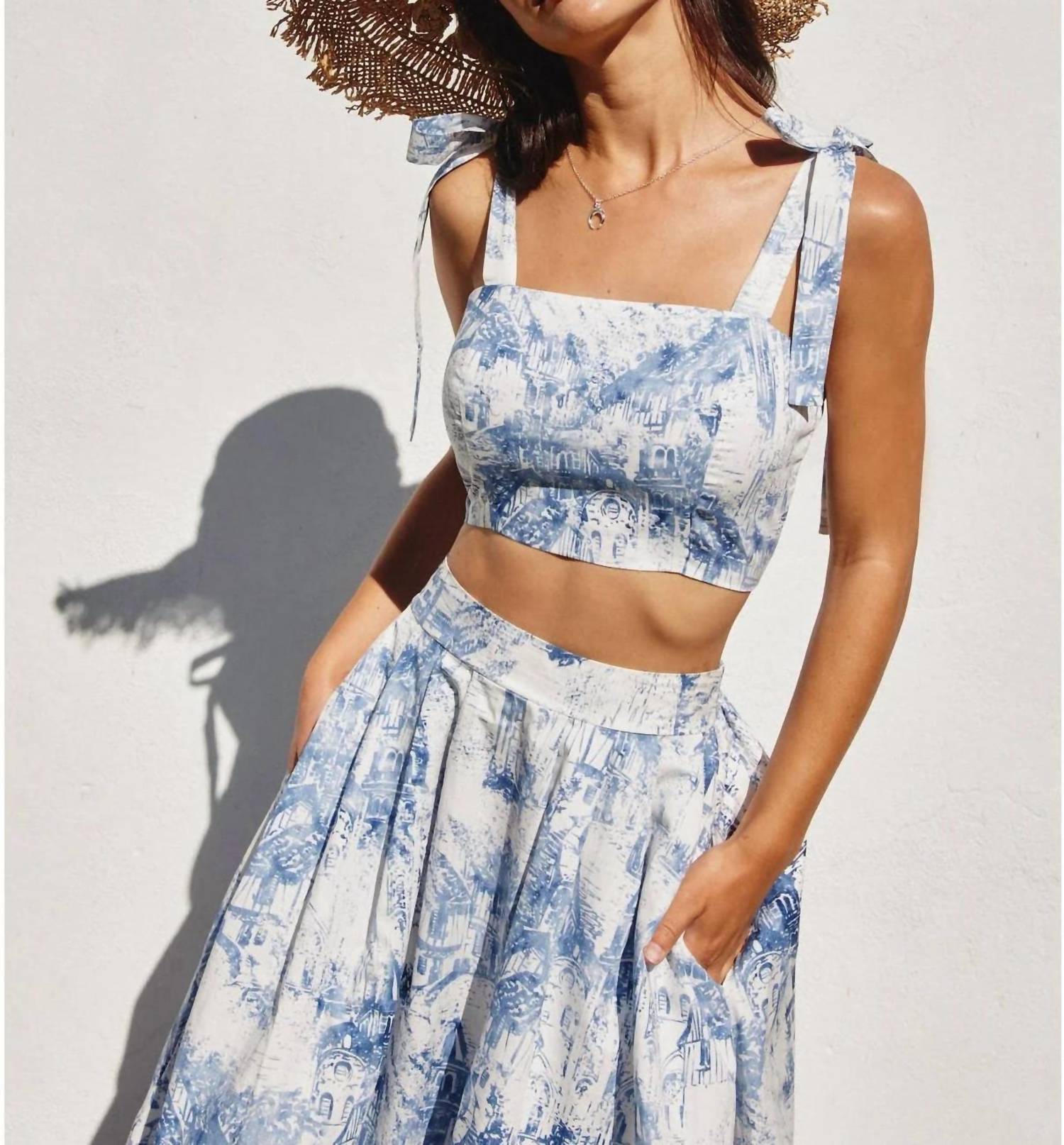 Dress Forum - Coastline Cropped Top