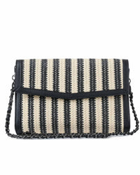 Haute Shore - Women's Beth Tropez Raffia Clutch Crossbody Bag