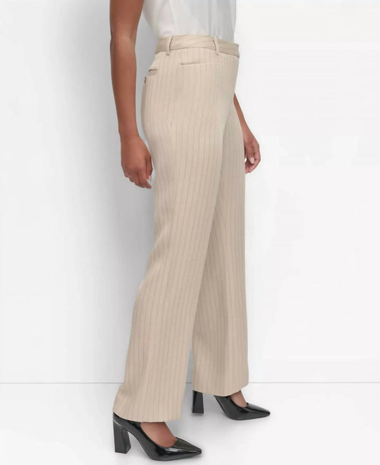 Dkny - Pinstriped Modern-fit Pants