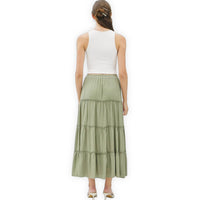 Be Cool - Dana Tiered Maxi Skirt