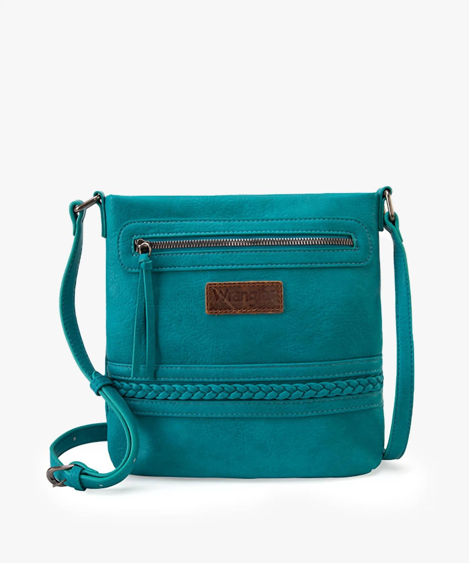 Wrangler - ZIPPERED CROSS STITCH CROSSBODY BAG