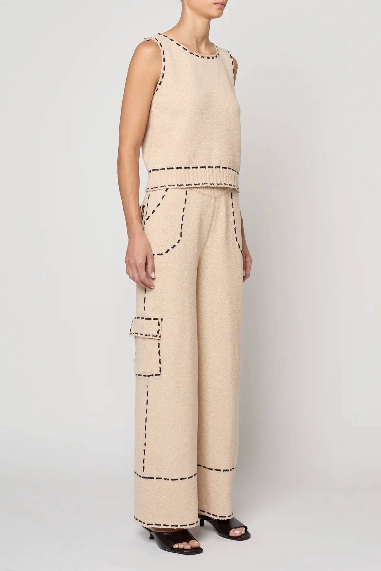 Atelier Delphine - Lottie Boucle Cotton Pant