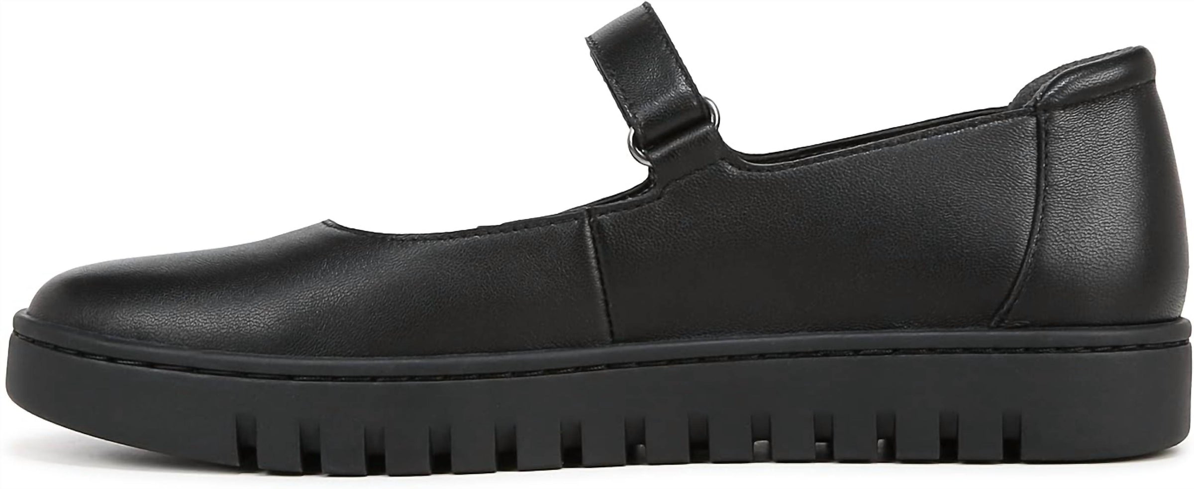 VIONIC Women's Uptown Maryjane Flats in black - women's flats - detail view