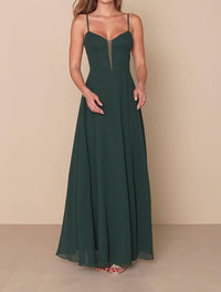 Lulus - Stunning Grace Cutout A-line Maxi Dress