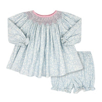 Lullaby Set - Girl's Long Sleeve Betsy Bloomer Set