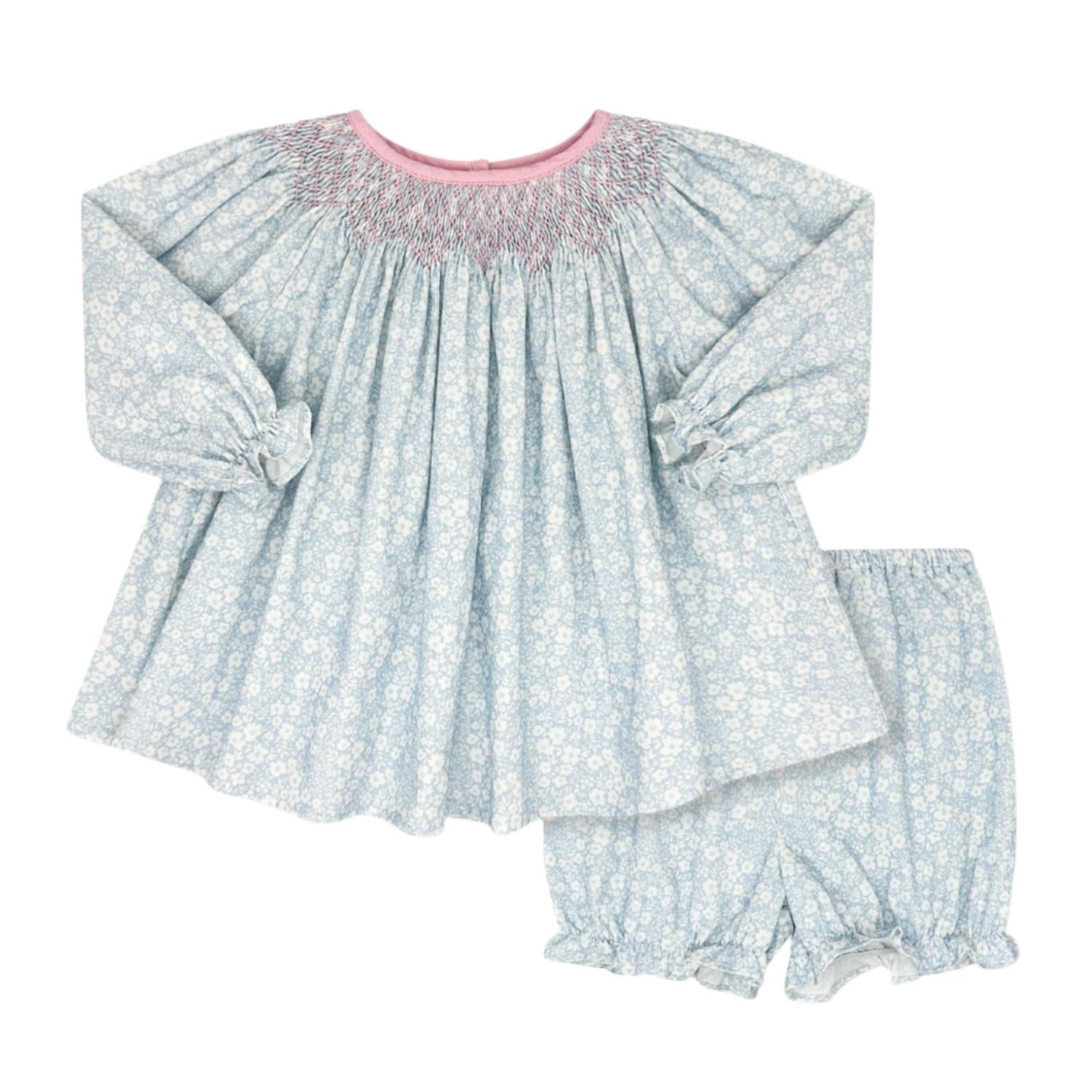 Lullaby Set - Girl's Long Sleeve Betsy Bloomer Set