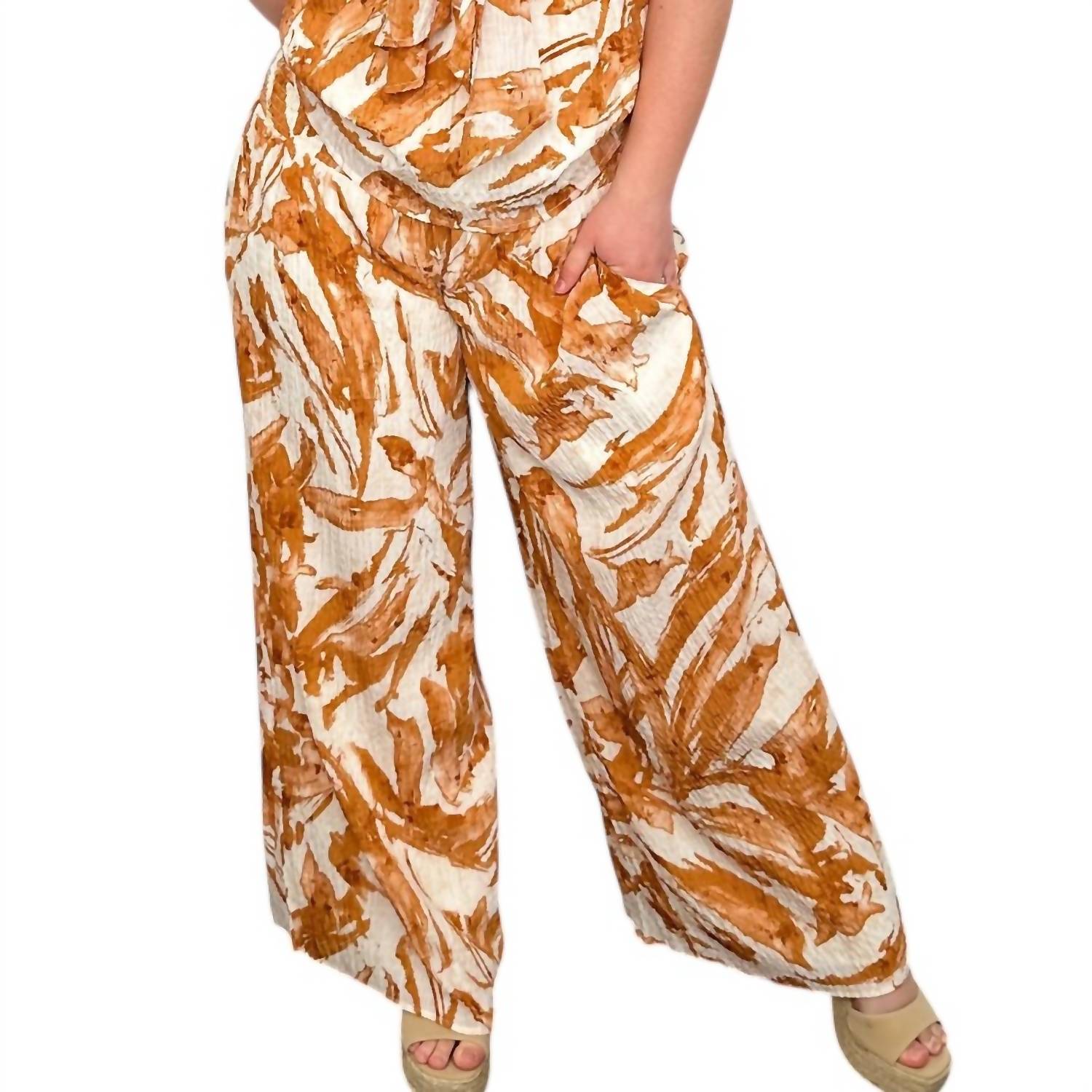And The Why - My Turn High-rise Palazzo Pants