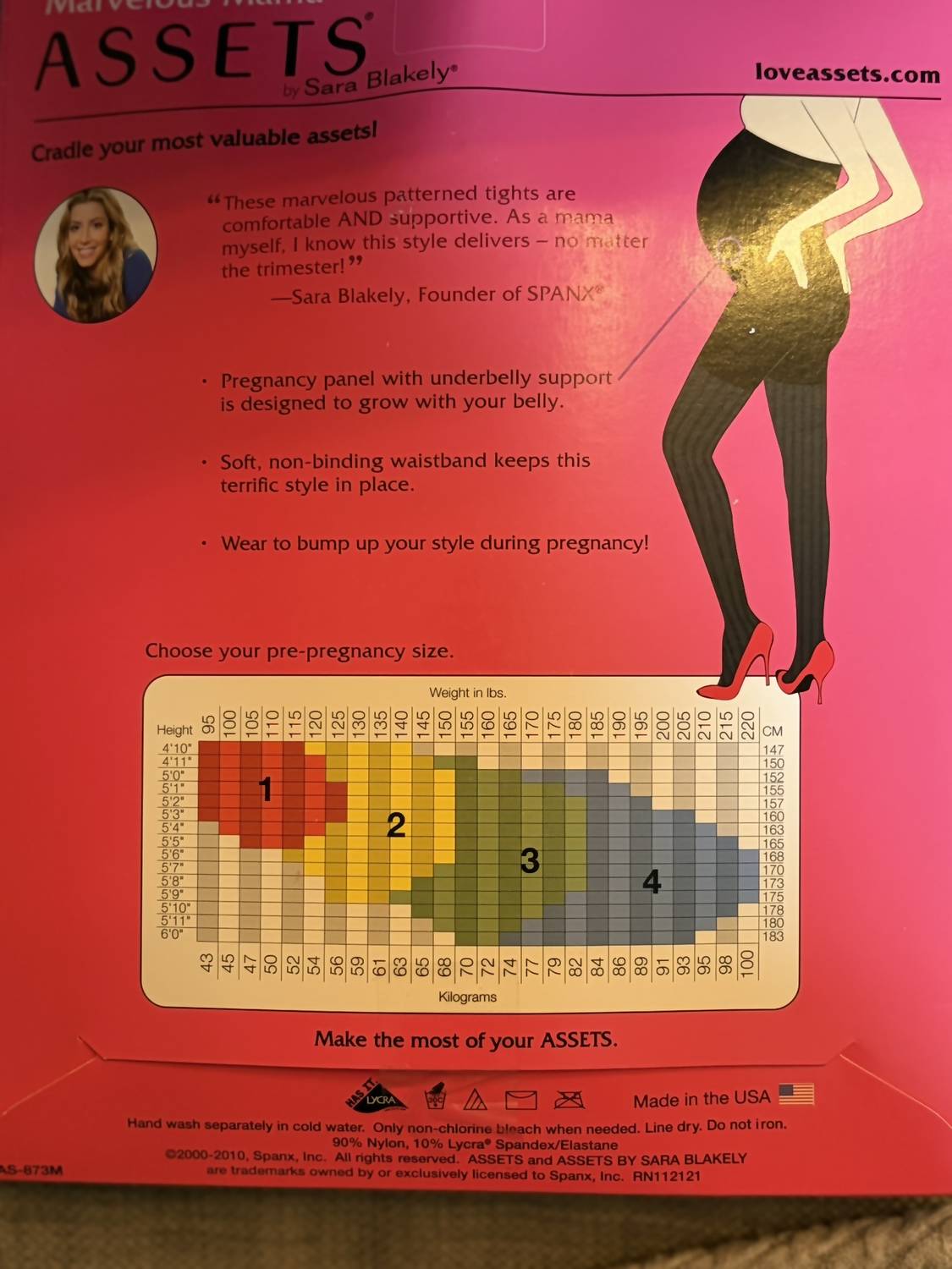 Spanx - Marvelous Mama Assets Terrific Tights - Maternity