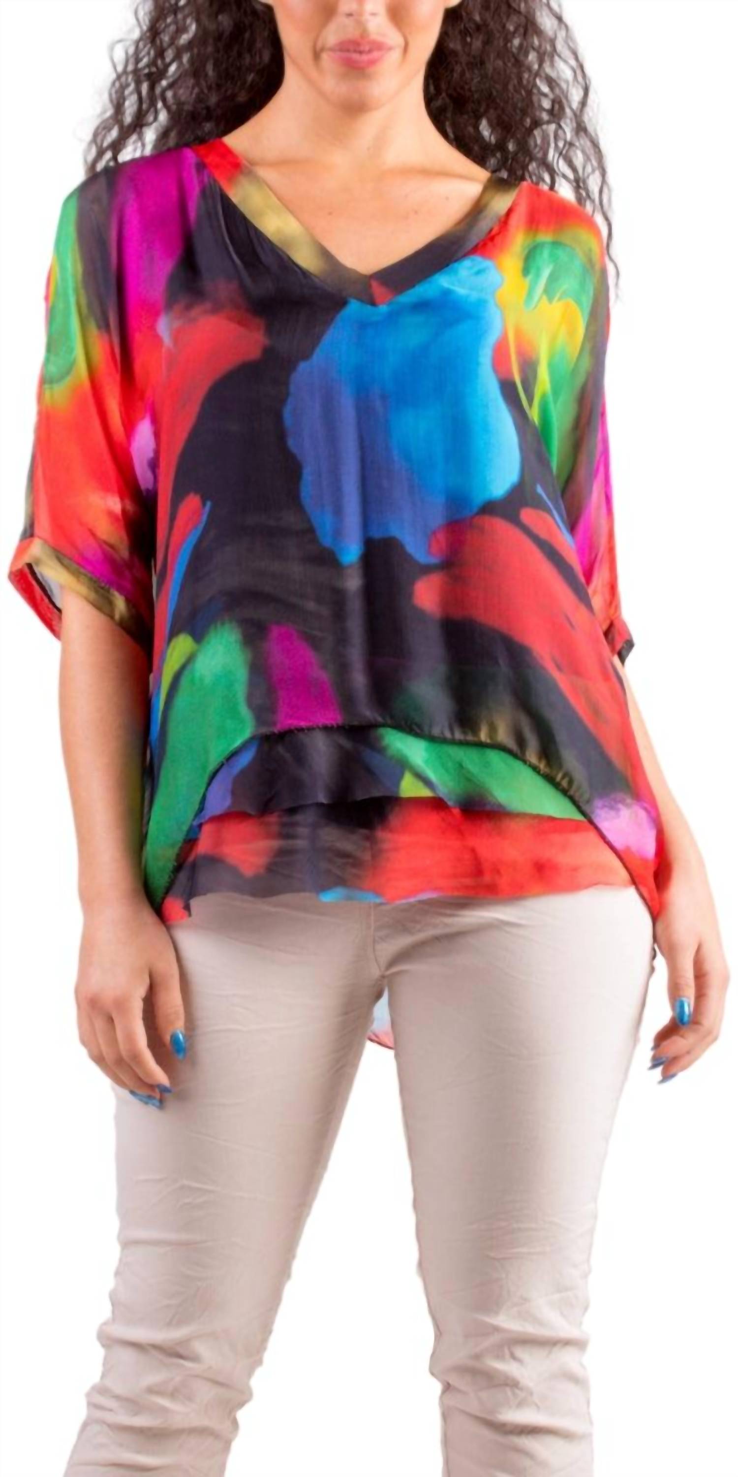 Gigi Moda - Diana Brushstroke Blouse