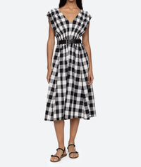 SEA Neci Midi Dress in multicolor - women's dress