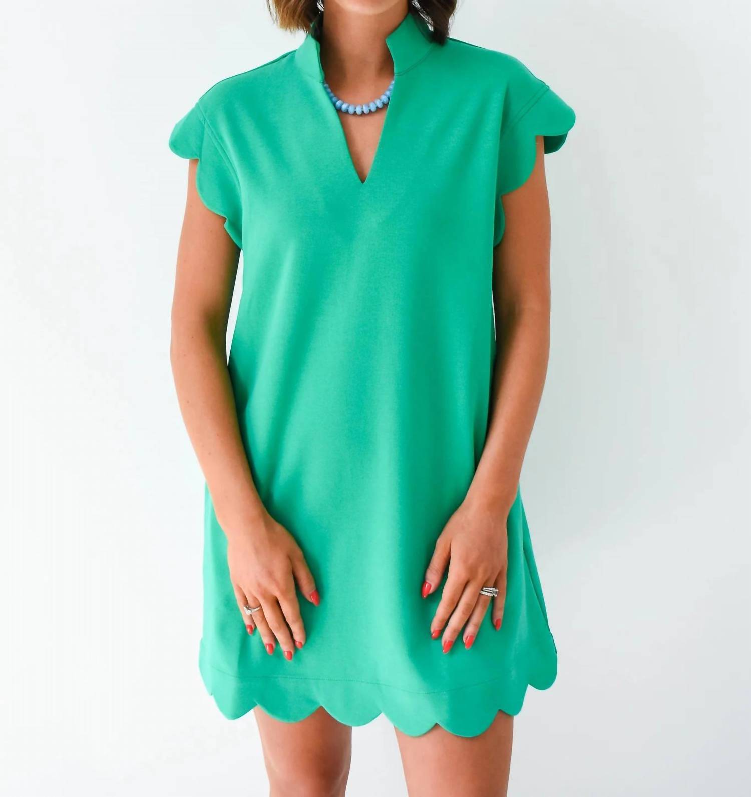 Entro - Feeling Lucky Scalloped Dress