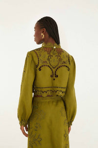Farm Rio - Majestic Garden Blouse
