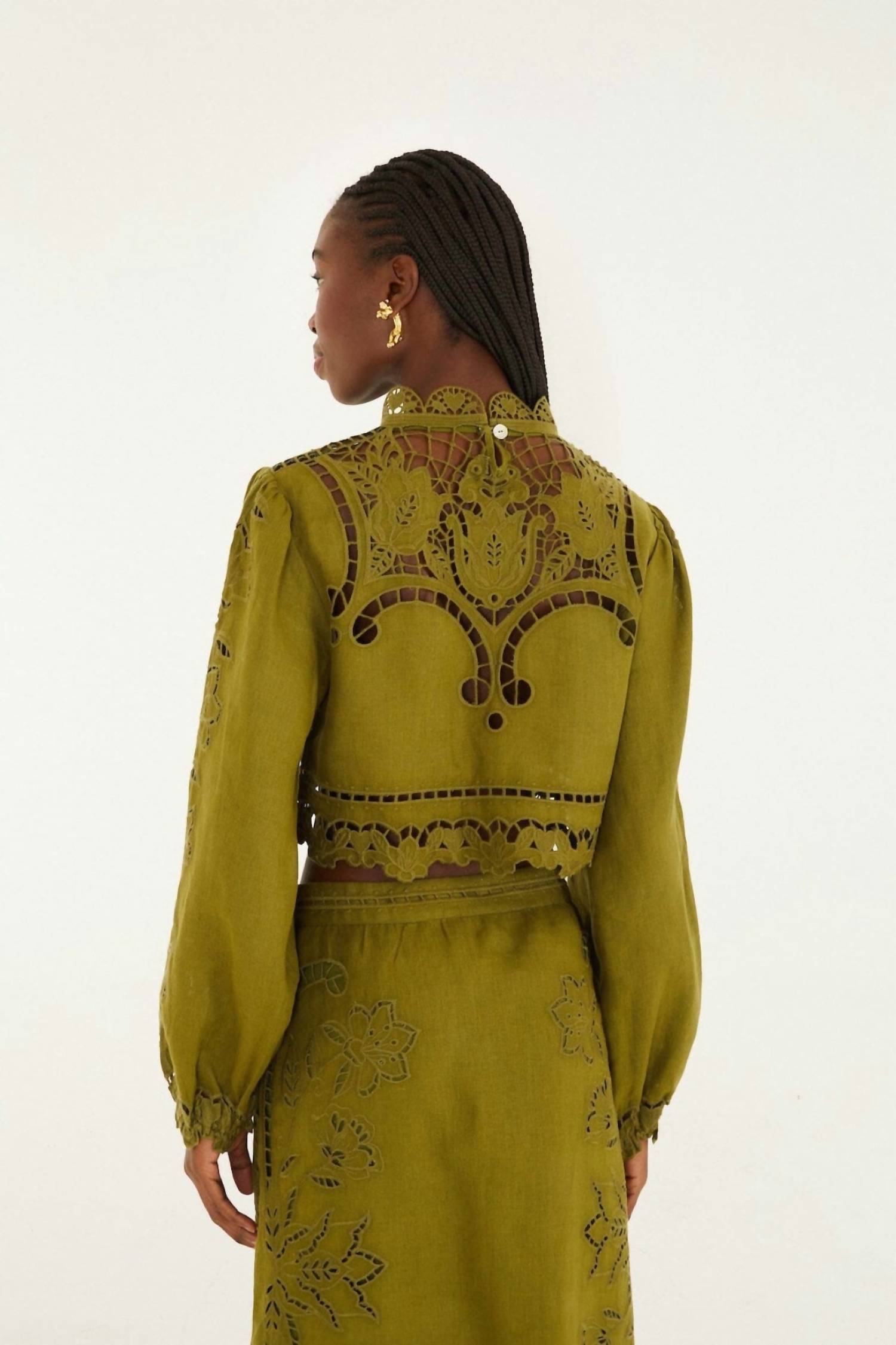 Farm Rio - Majestic Garden Blouse