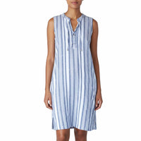 Keren Hart - Sleeveless Striped Mini Dress