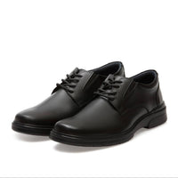 Ferrato Men's Oxford Flat Shoes in black - men's sneaker - alternate view