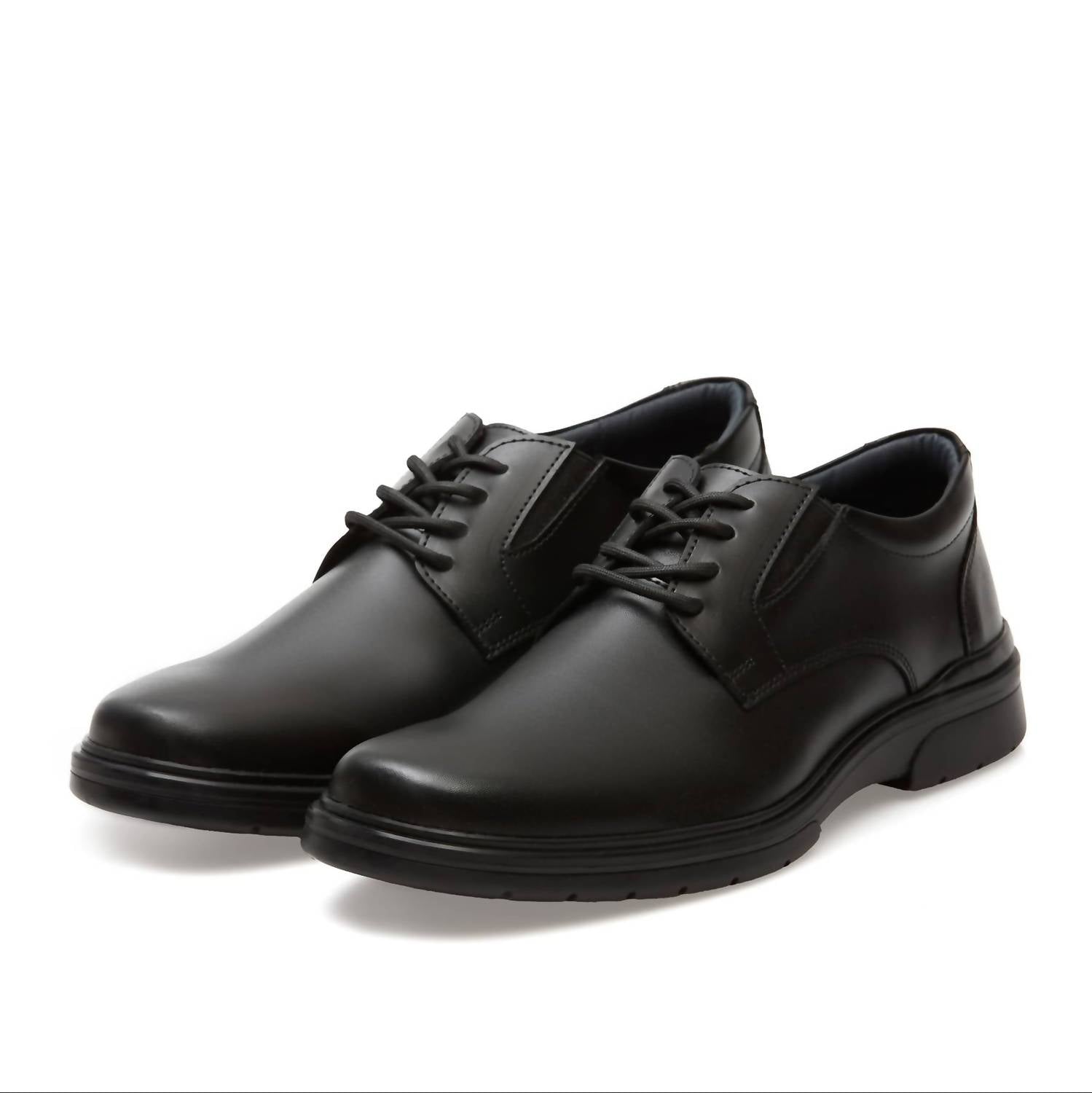 Ferrato Men's Oxford Flat Shoes in black - men's sneaker - alternate view