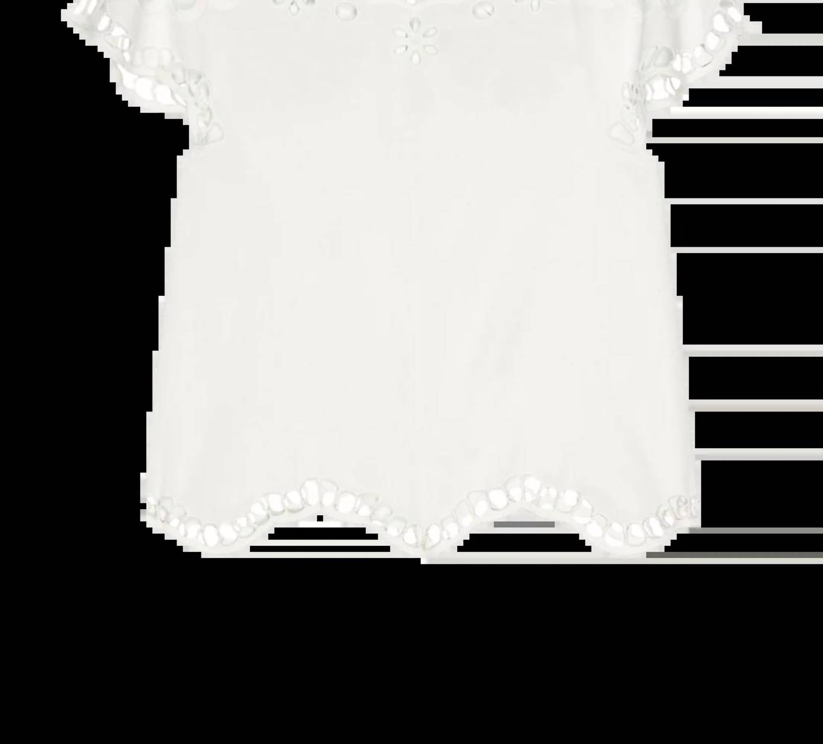 The Great. - The Super Bloom Eyelet Top