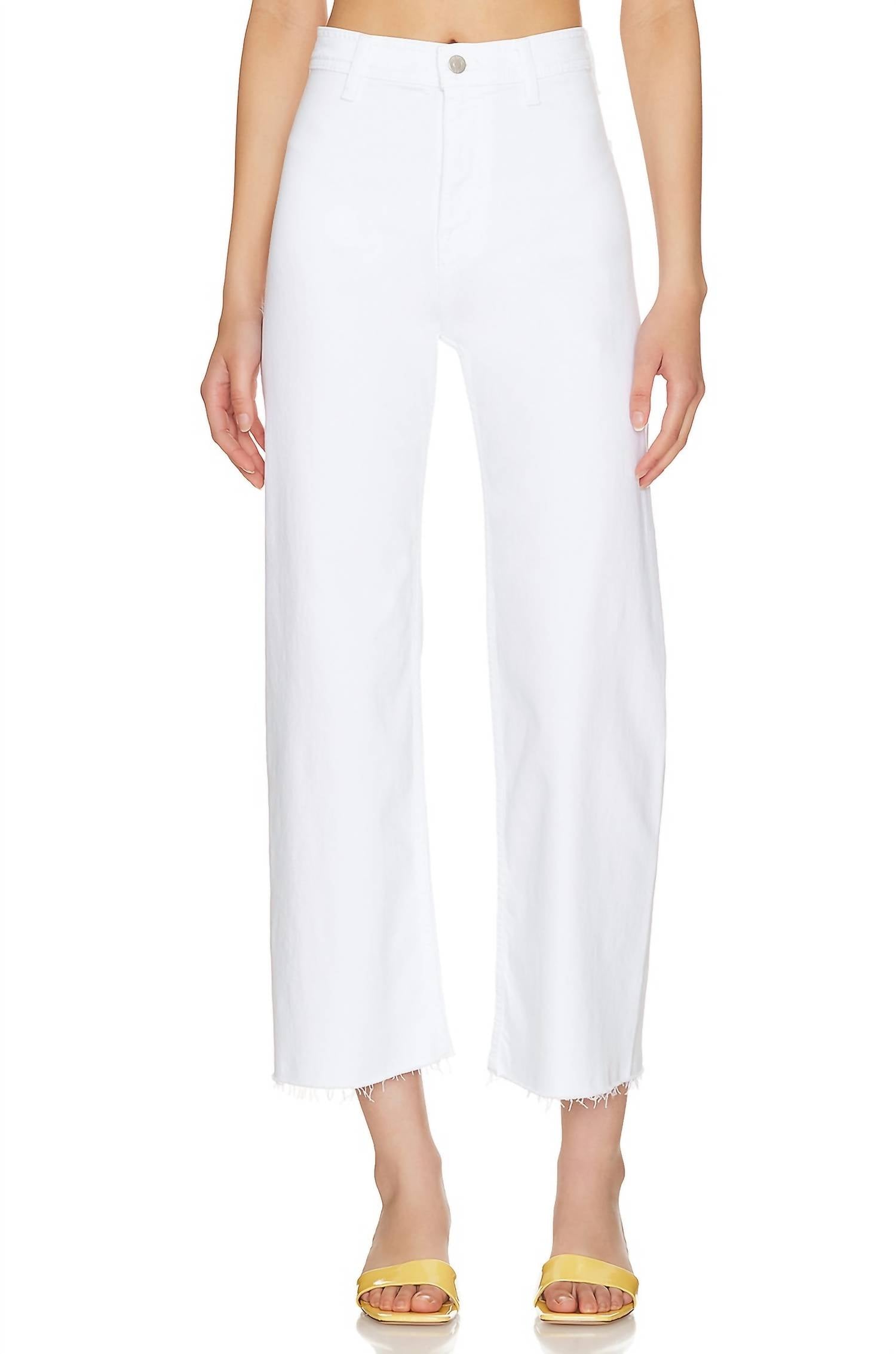PISTOLA Penny High Rise Wide Leg Jeans in blizzard 1 - women's jeans
