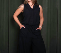 Rhone - Women's Mirage Sleeveless Notch Collar Blouse