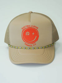 Electric & Rose - Smiley Trucker Hat