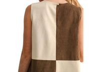 Miou Muse - Ava Suede Mini Shift Dress