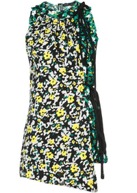 Proenza Schouler - Floral Asymmetrical Top