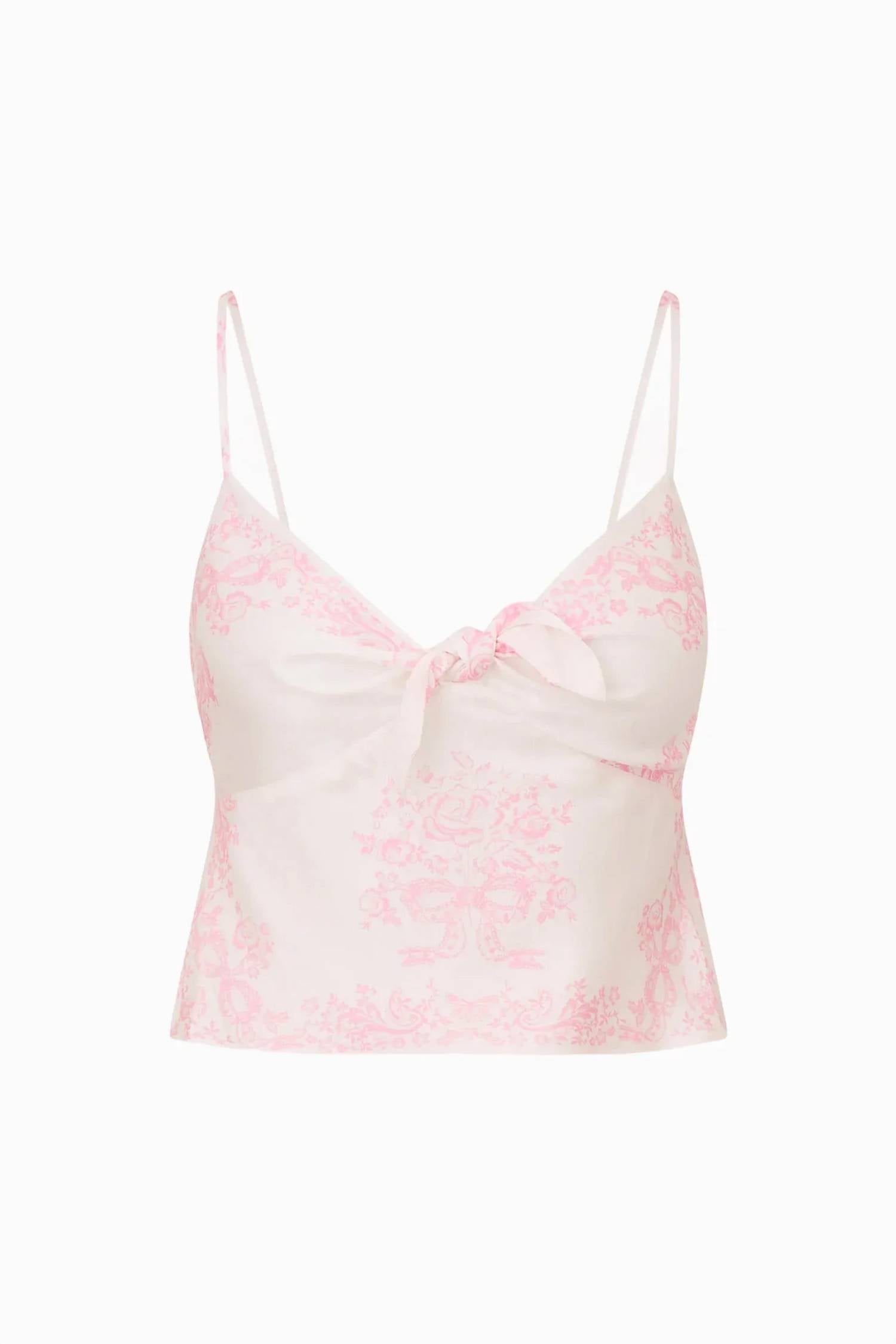 Loveshackfancy - Emeraine V-neck Top