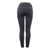 Cavallo Women's Lee Grip Rl Tights in shadow gray - women's pants - detail view
