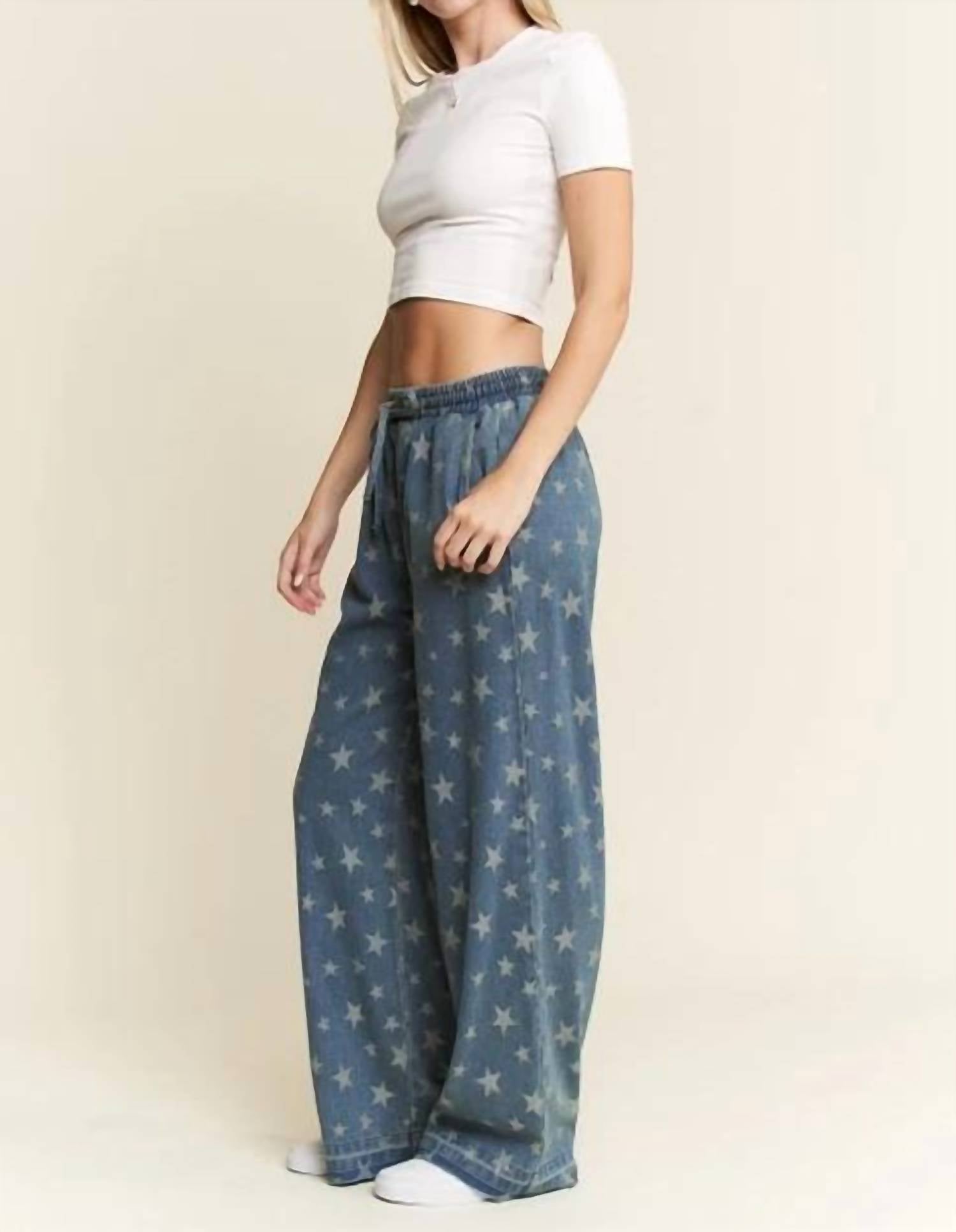 Jade By Jane - Star Spangled Sweatpants