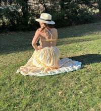 Love V By Jatin Varma - Saanvi Jaquard Cotton Maxi Dress