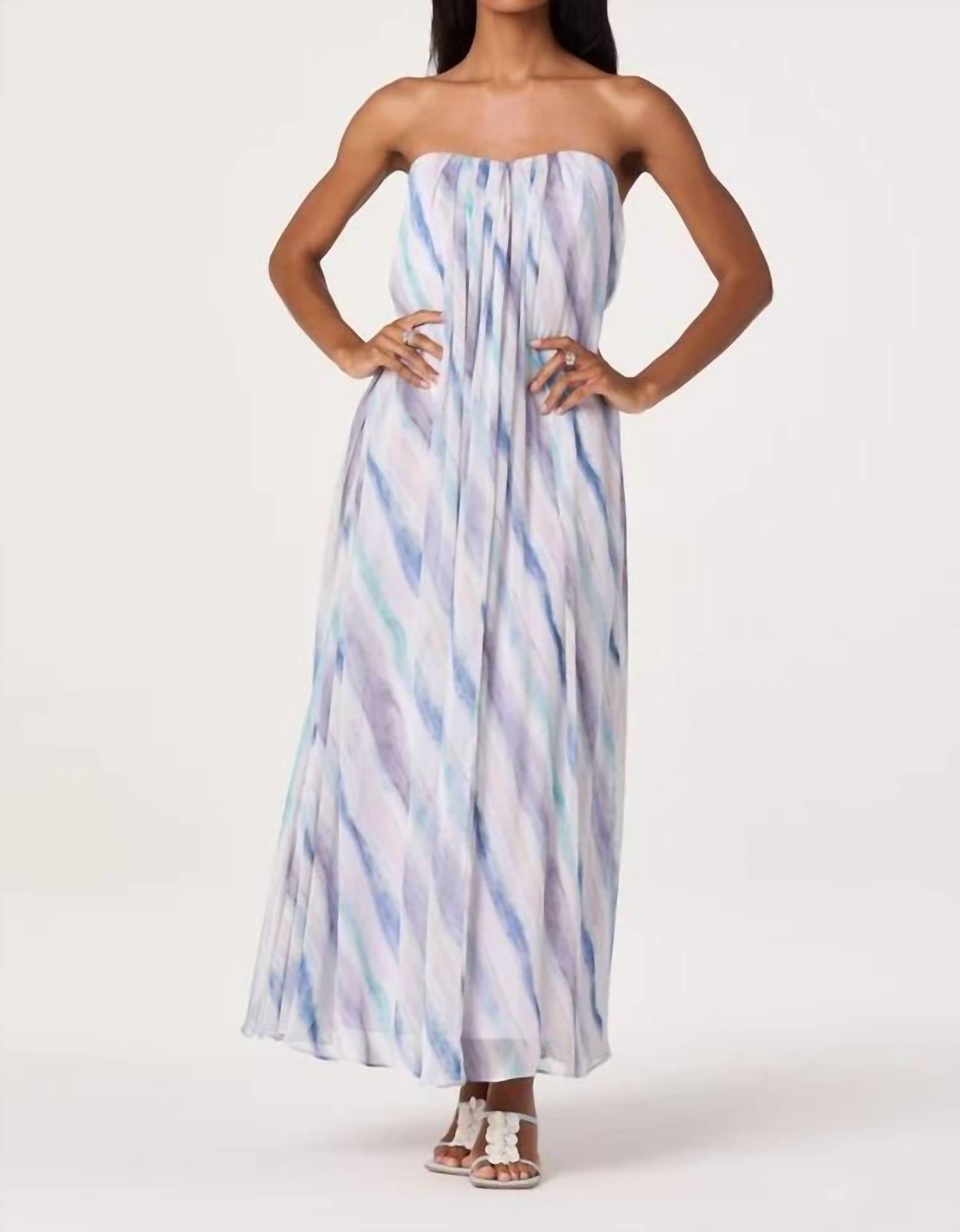 Astr - Aileen Strapless Maxi Dress