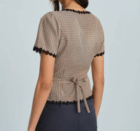 Sofie The Label - Chelsea Gingham Top
