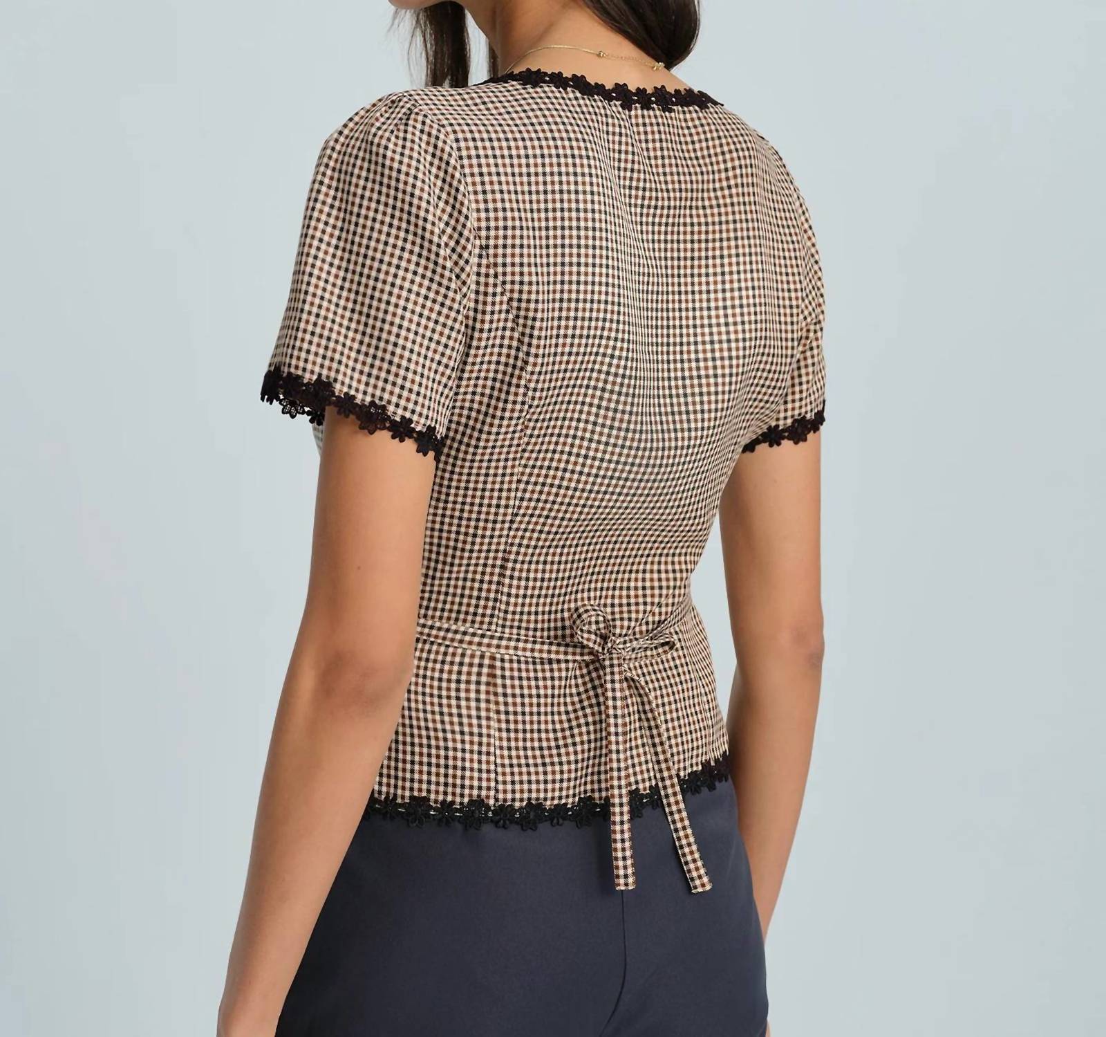 Sofie The Label - Chelsea Gingham Top