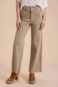 Miou Muse - Straight Wide Leg Denim Pants