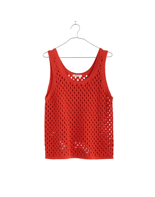 Madewell - Women's Open-Stitch Sweater Tank Top