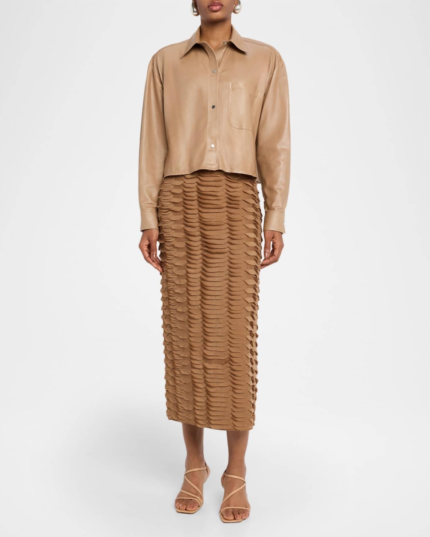 Twp - Sylkie Scales Midi Skirt