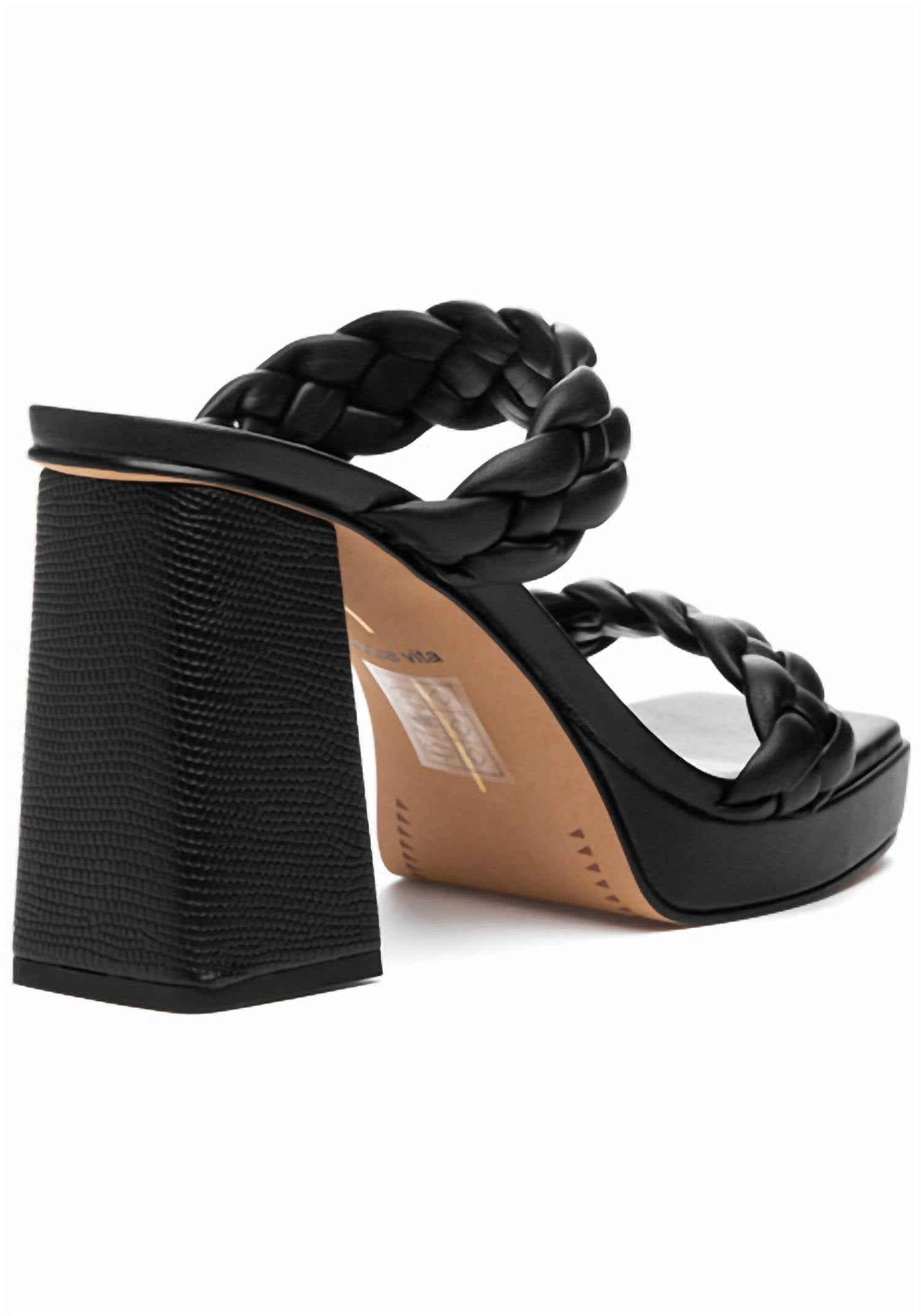 Dolce Vita - Women's Ashby Braided Strap Heeled Sandals