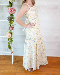 Mable - Garden Bloom Tiered Midi Dress