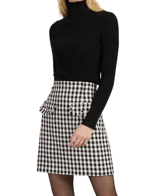 Tyler Boe - Ashley Check Skirt