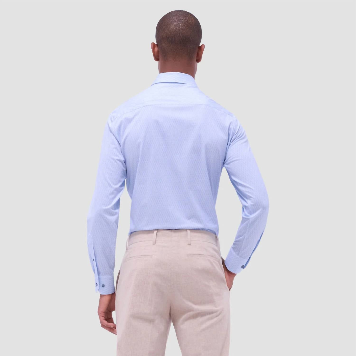 Bugatchi Uomo - James Honeycomb Oooh Cotton Shirt