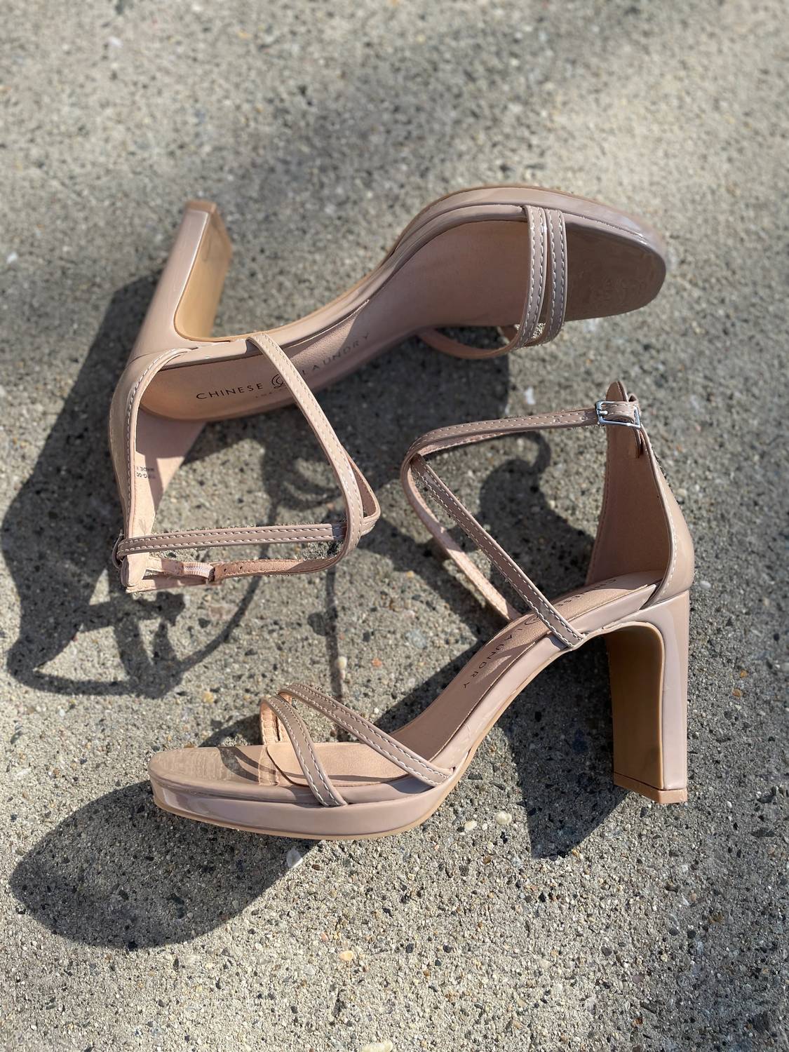 Kristin Cavallari For Chinese Laundry - Women's Patent Strappy Heel Sandal