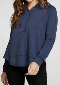 Chaser - Slub French Terry Long Sleeve Zip Side Pullover
